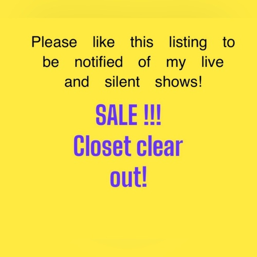 Please like this list to be notified of my live and silent shows!